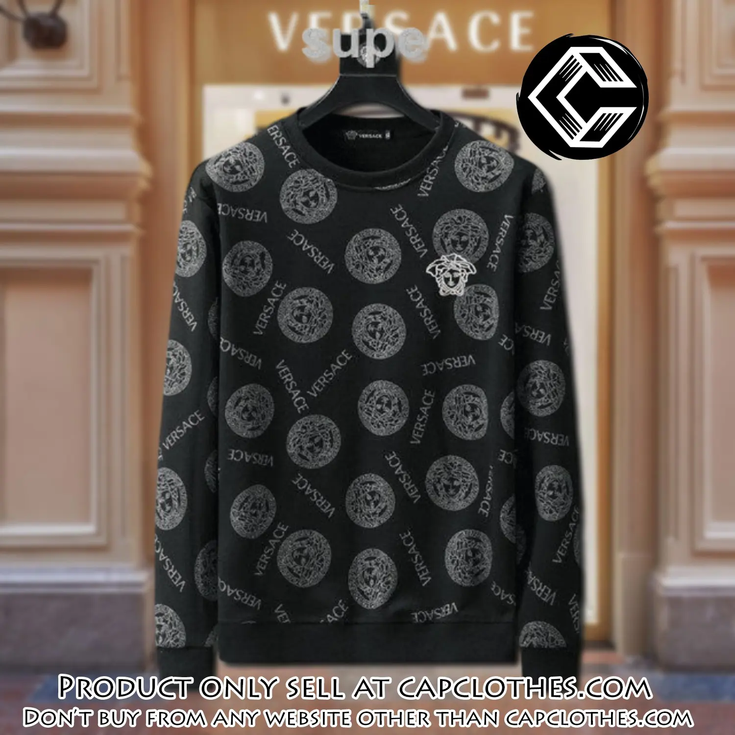 Versace luxury ugly sweater for winter lzu1412 cc0244756